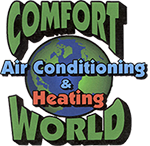 Comfort World Air Conditioning & Heating Logo