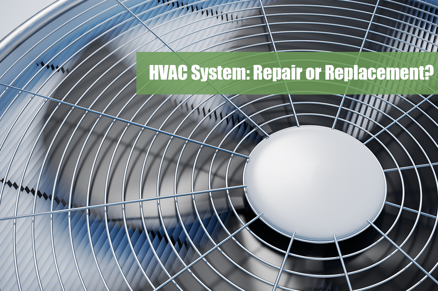 A 3D rendering of an HVAC system repair.