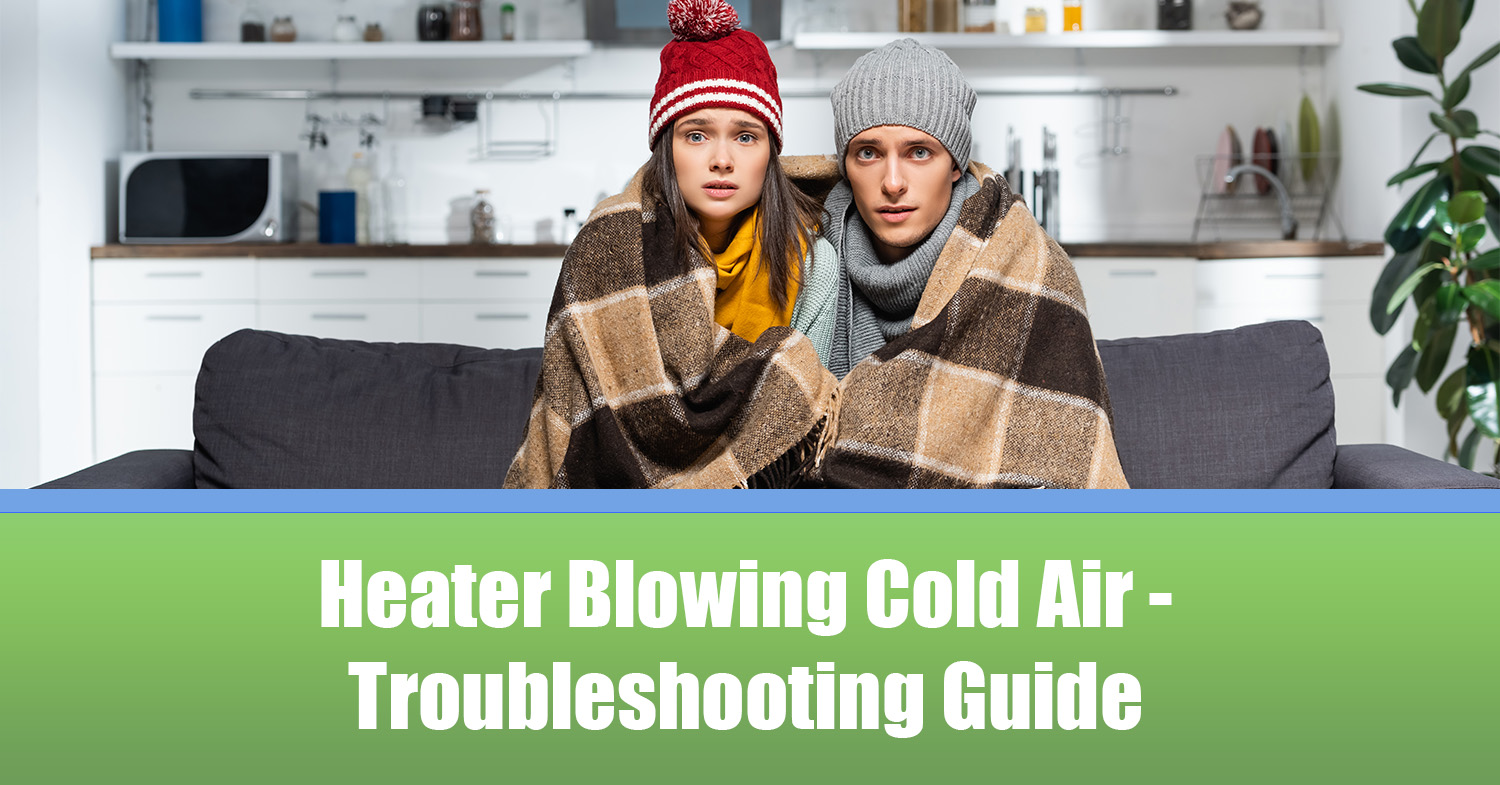 A couple in their Scottsdale home dealing with a heater blowing cold air.